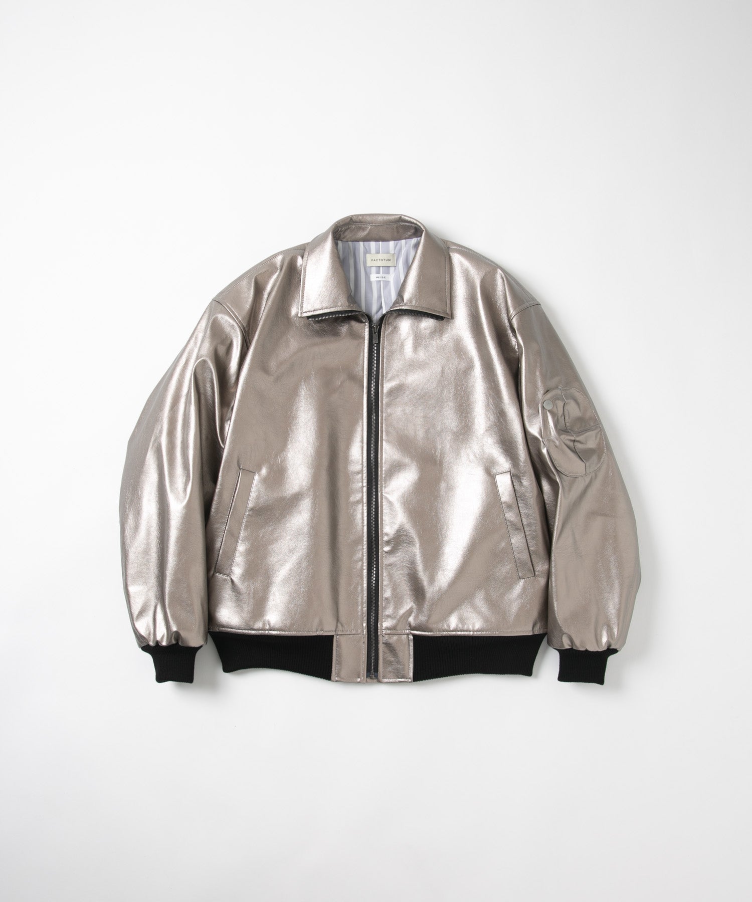 Natural Leather Flight Jacket