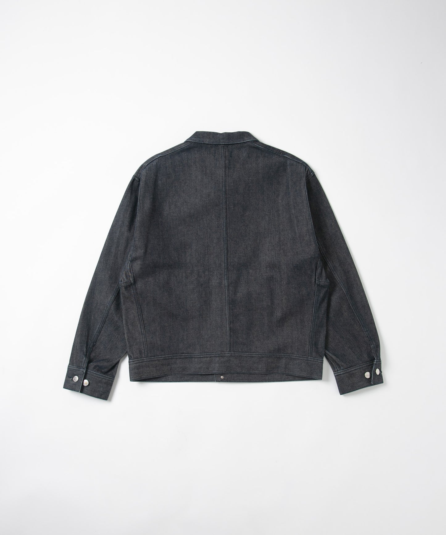 Organic Denim Rigid Wide Jacket