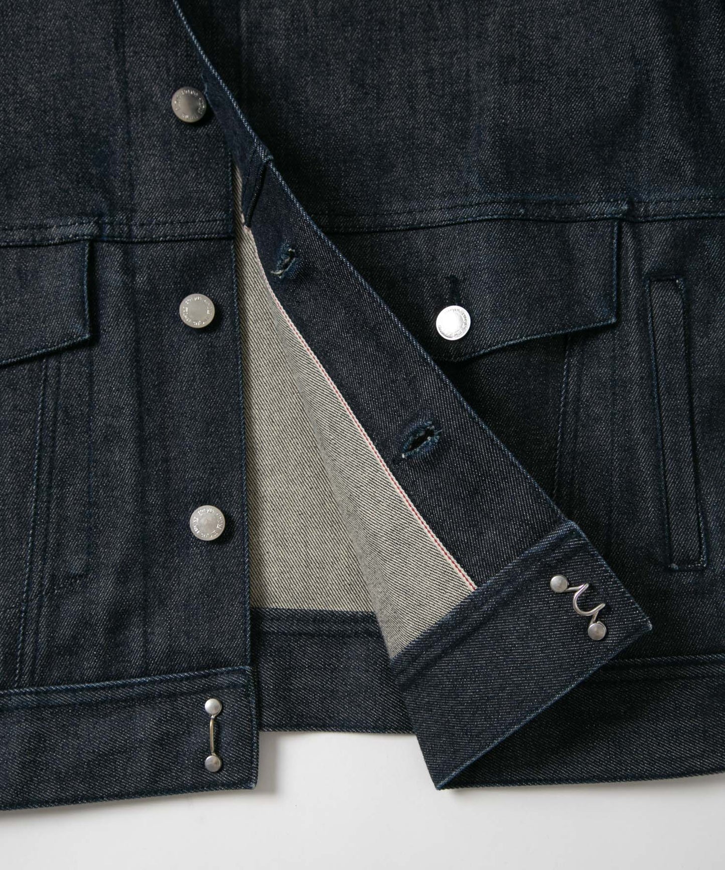 Organic Denim Rigid Wide Jacket