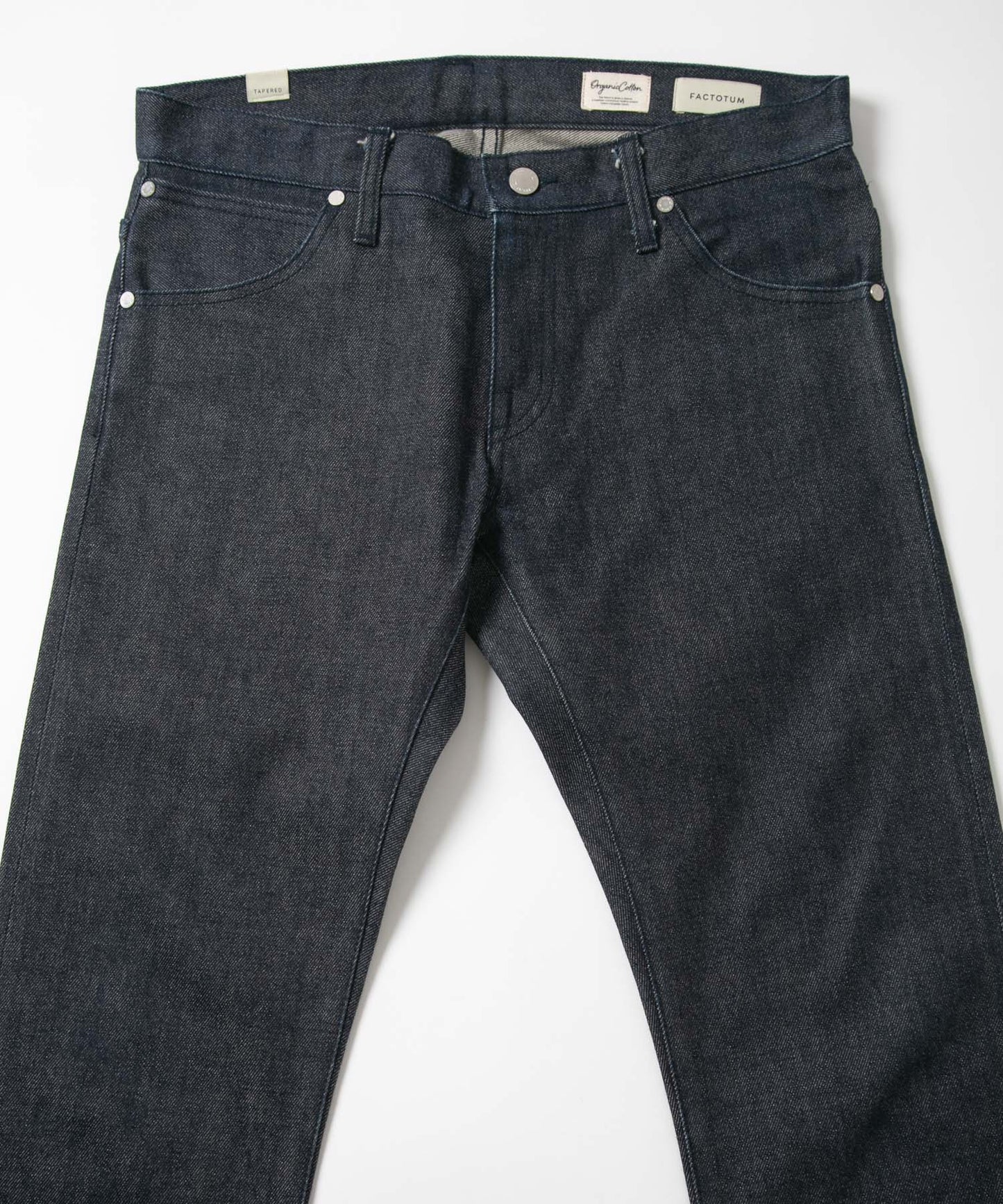 Organic Denim Rigid Tapered ”Jack”
