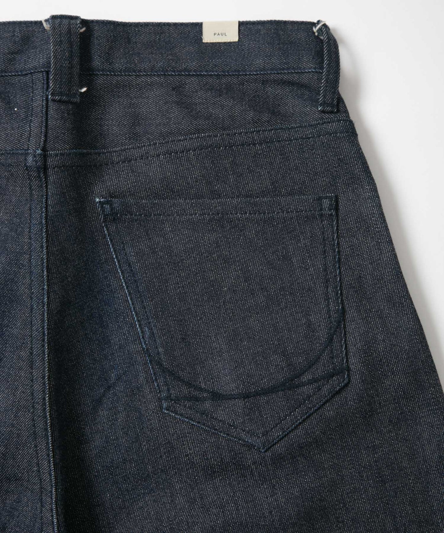 Organic Denim Rigid Baggy ”Poul"