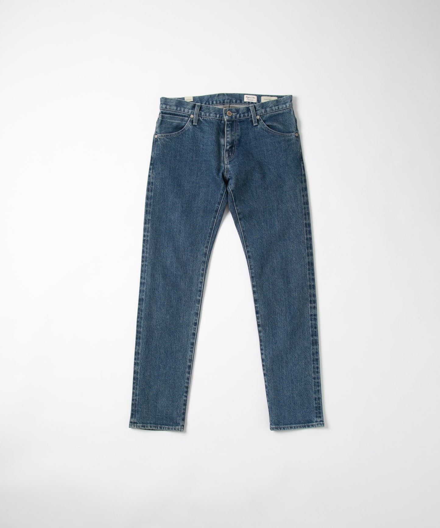 Organic Denim Washed Tapered ”Jack”