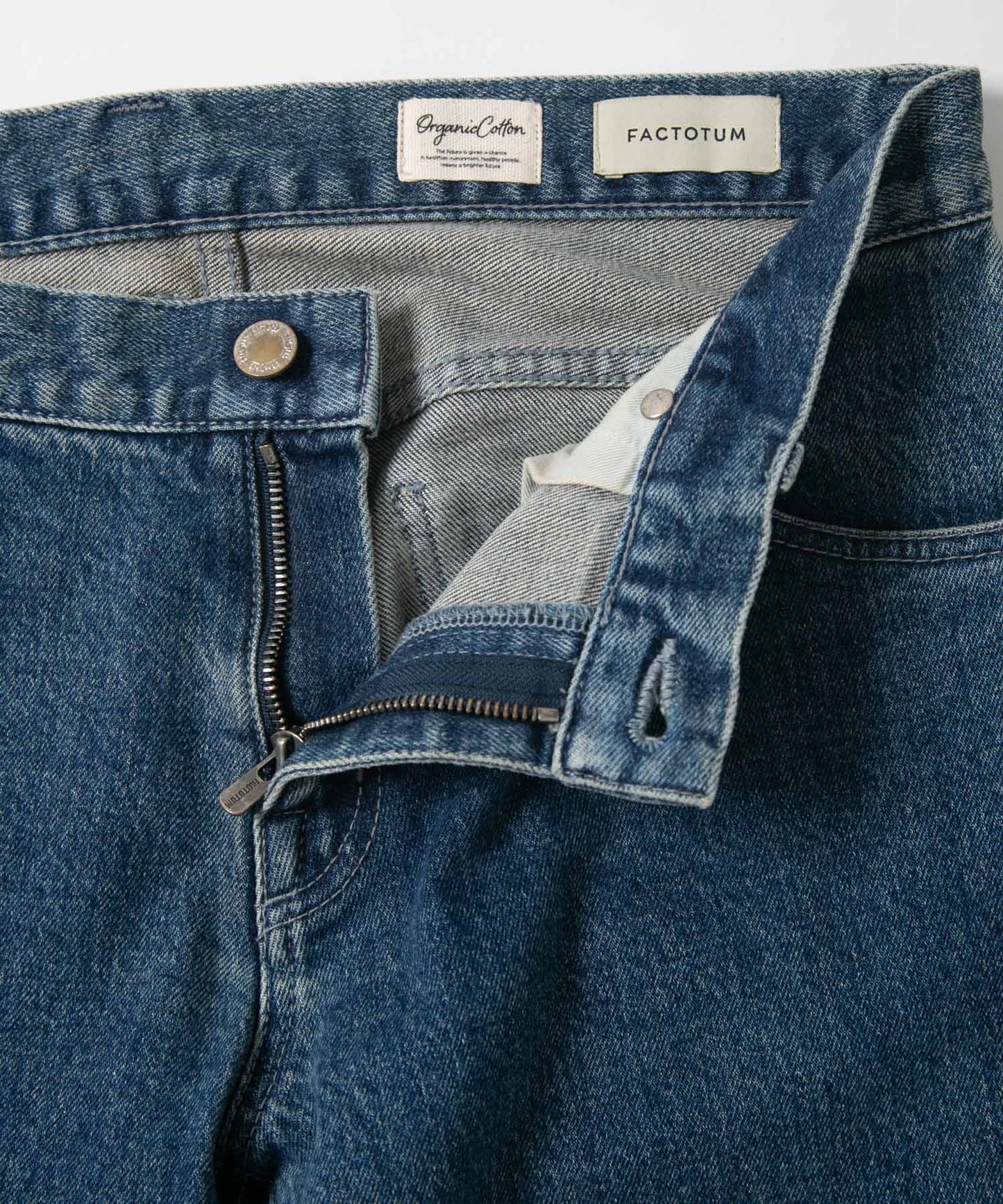 Organic Denim Washed Tapered ”Jack”