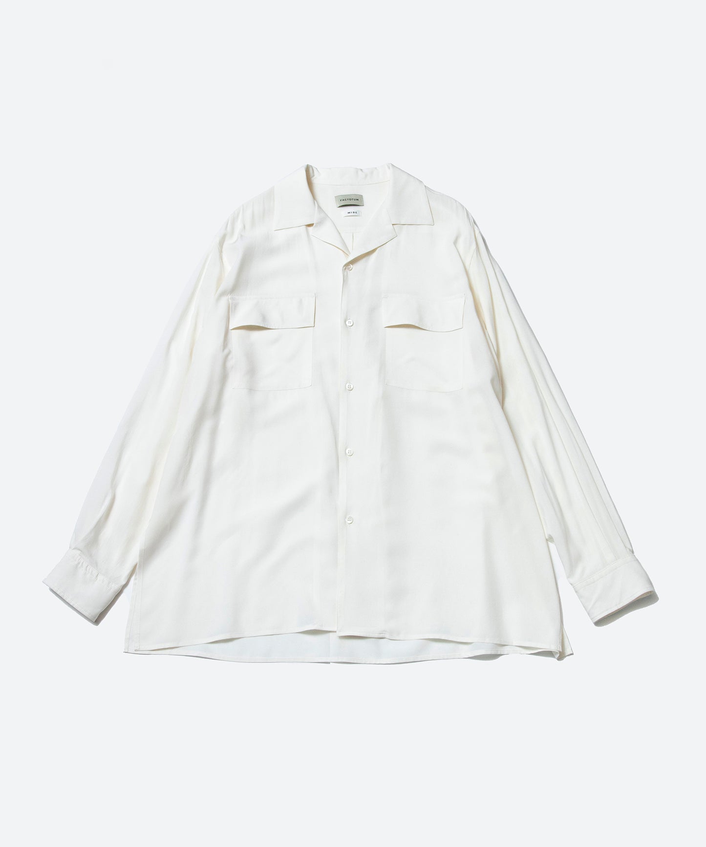 Poplin Square Hem Shirt