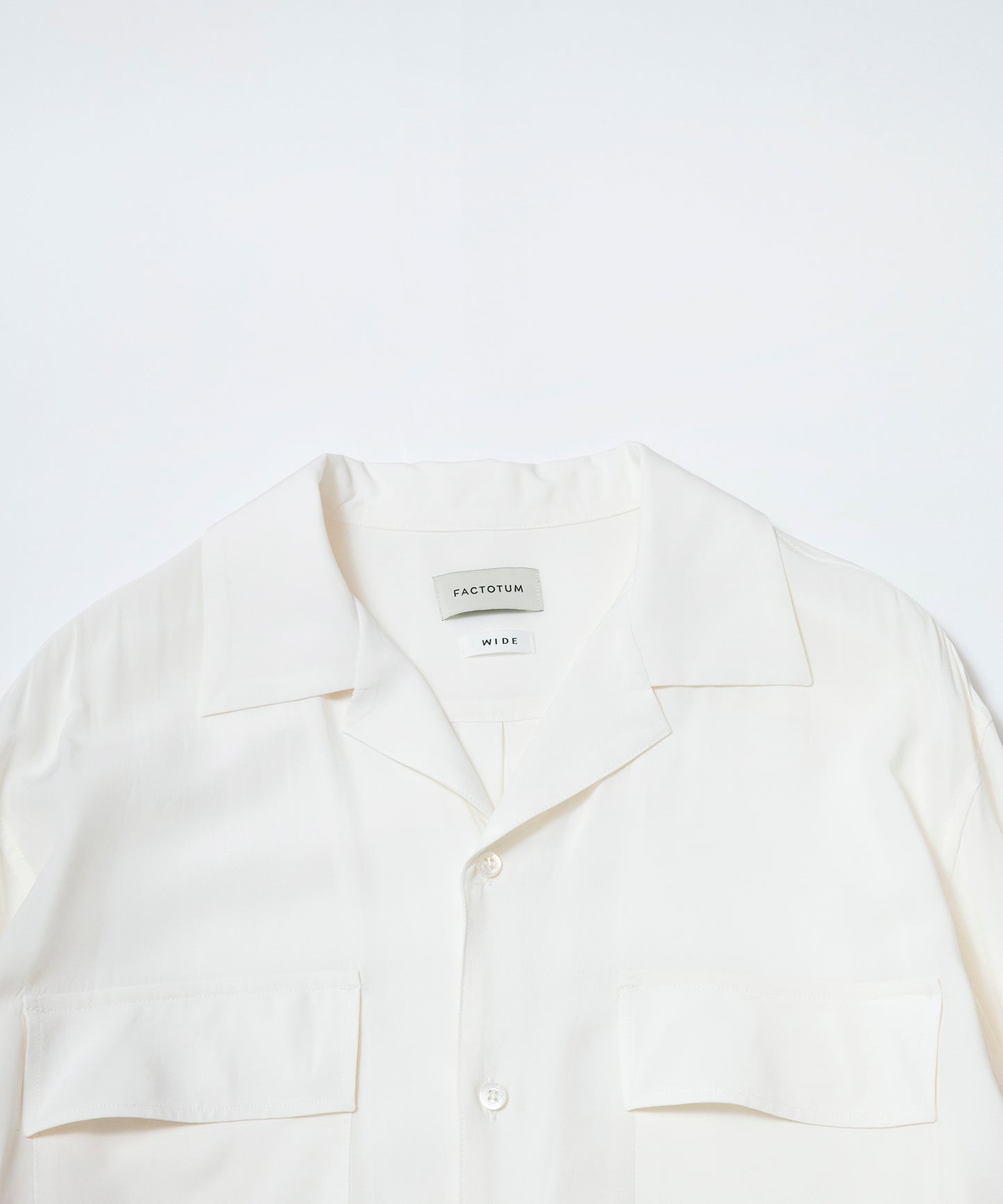 Poplin Square Hem Shirt