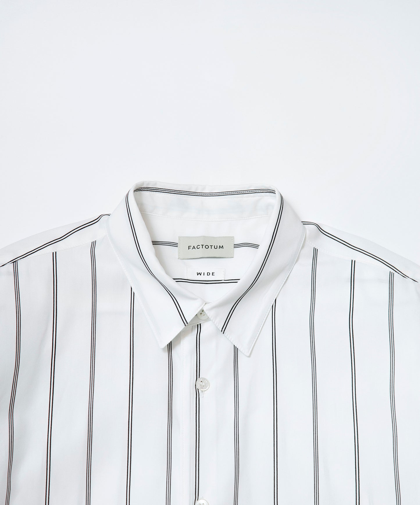 CL Stripe Round Hem Shirt