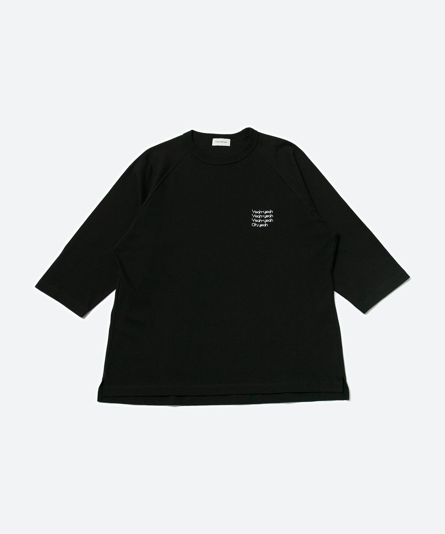 Relaxed fit raglan T