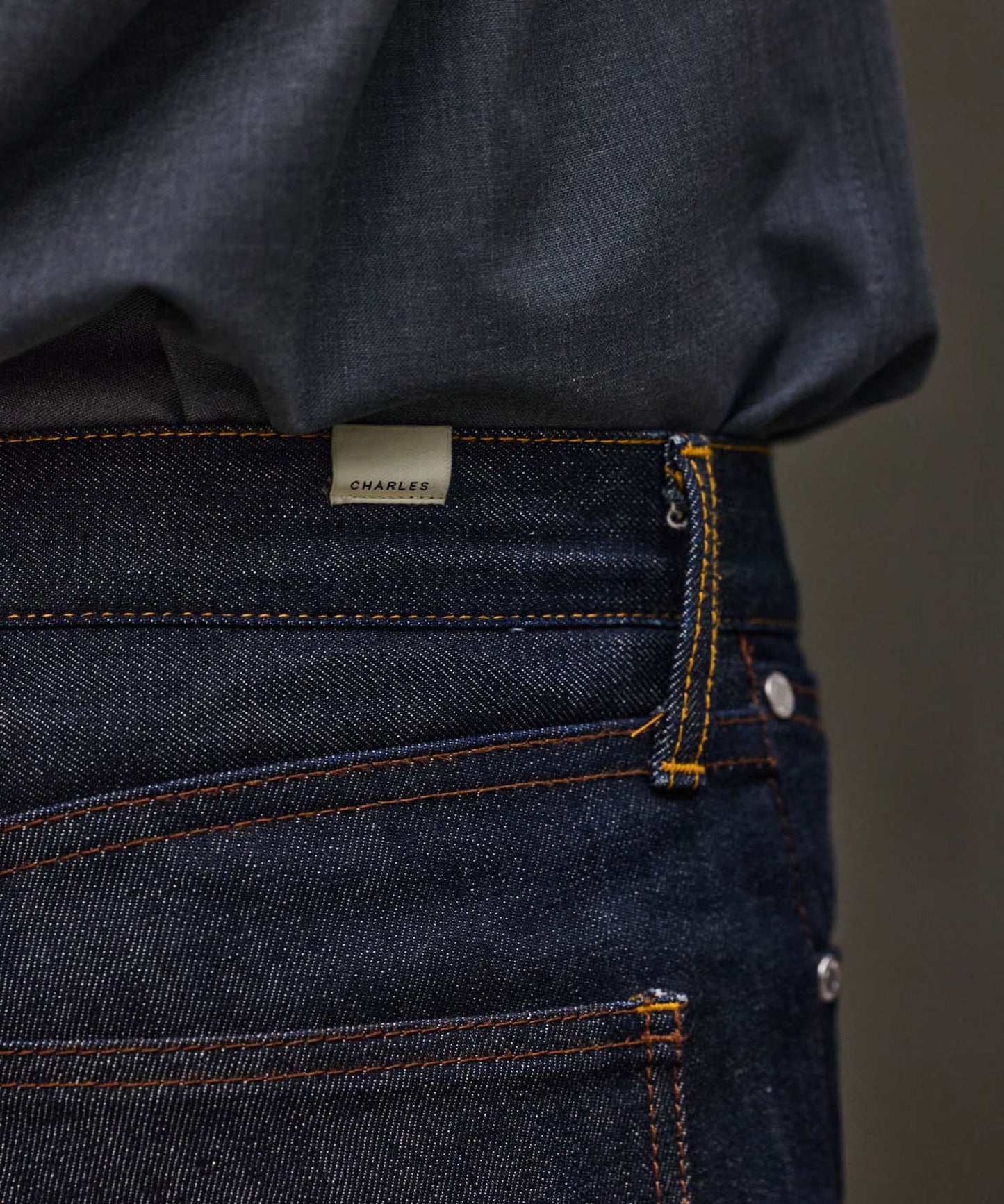 Rigid Denim Straight ”Charles”