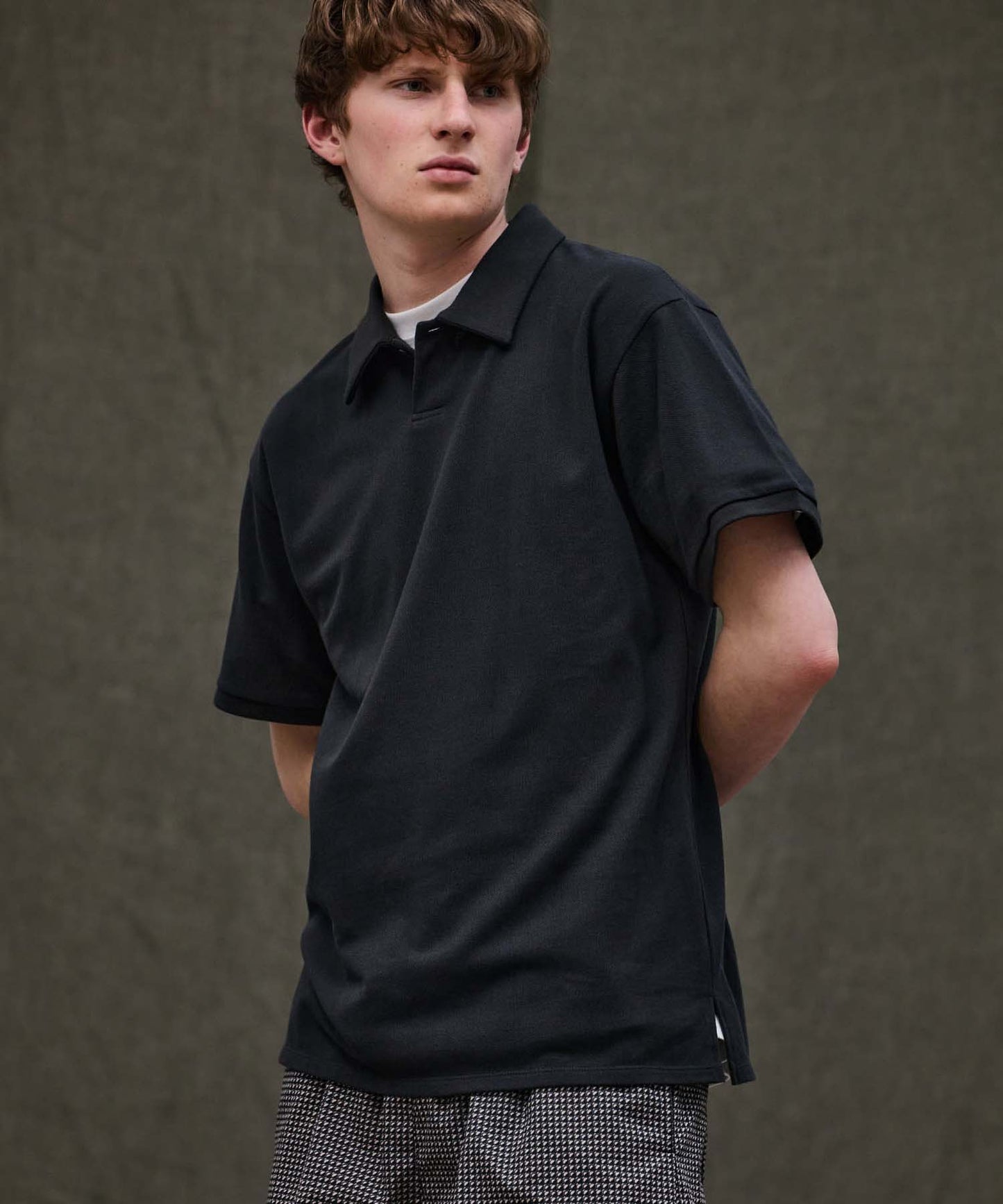 <予約:5月中納期>Seed Stitch Jersey S/S-POLO