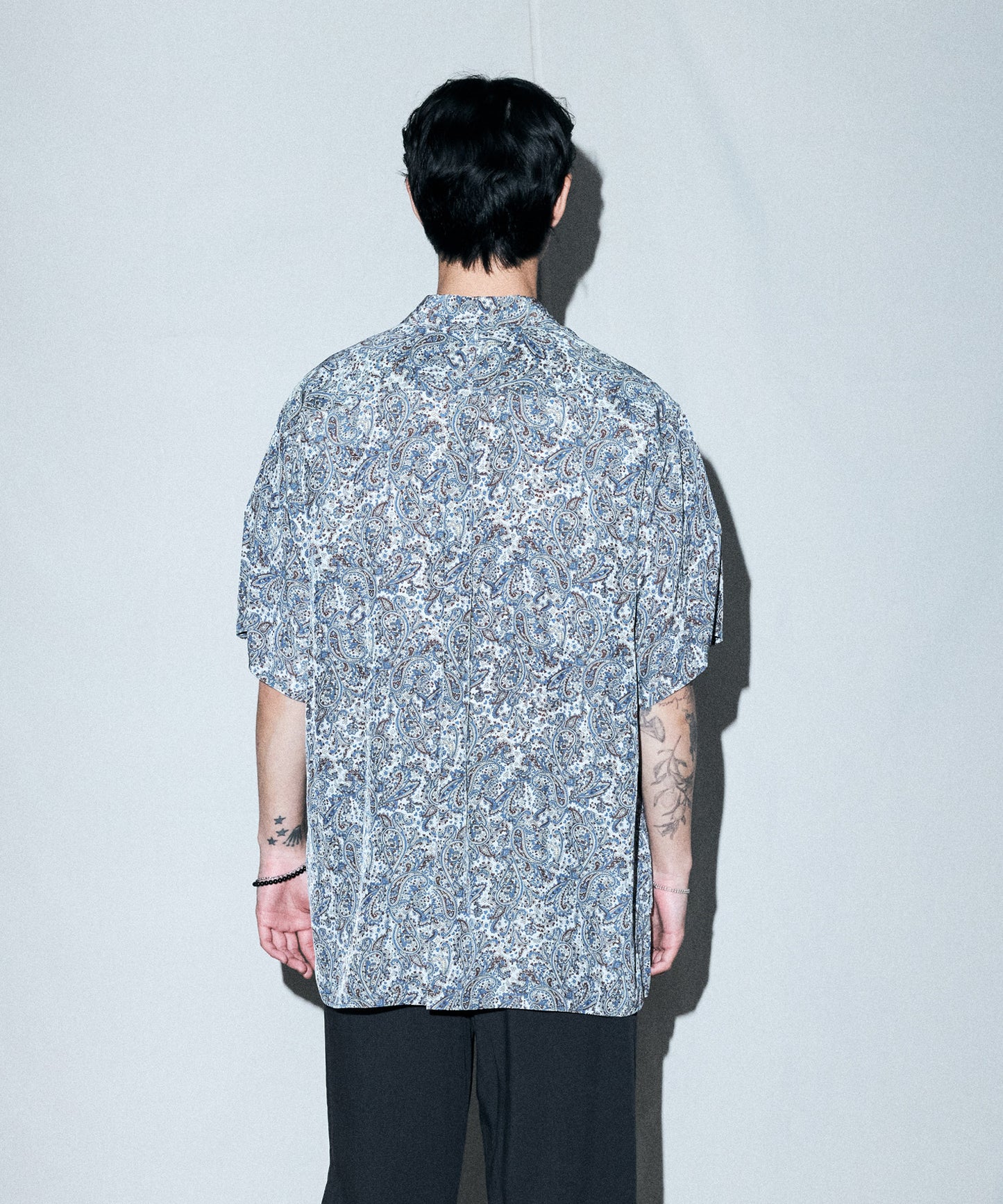 Paisley Printed Short Sleeve Shirt