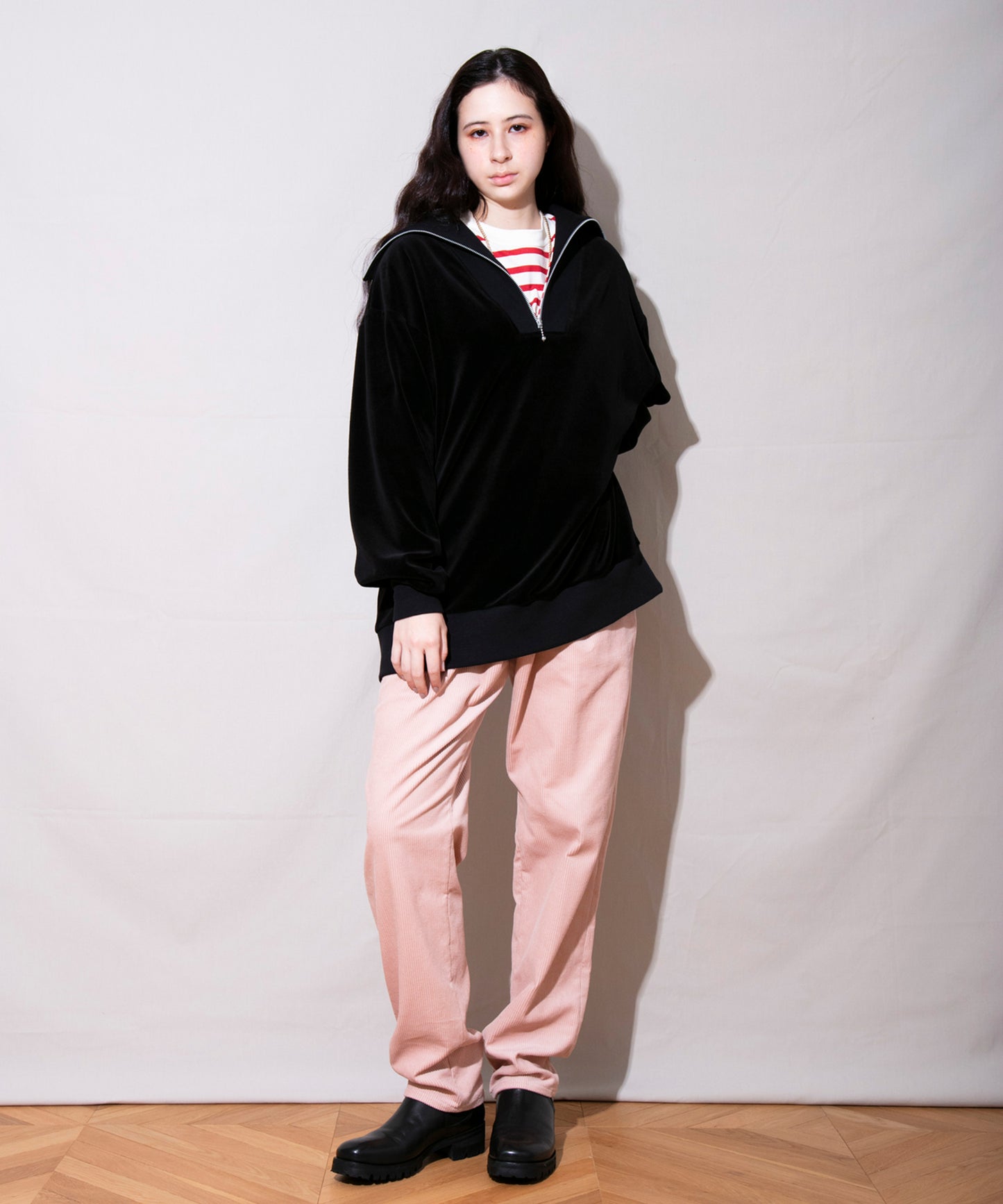 8W Corduroy 1P Tapered Pants