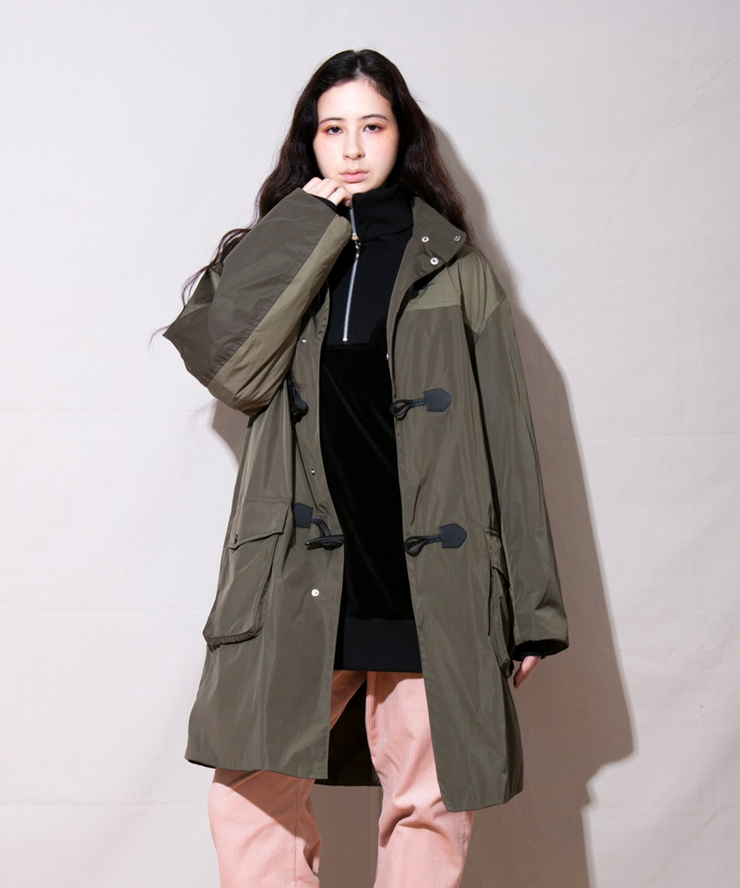 Nylon Duffel Coat