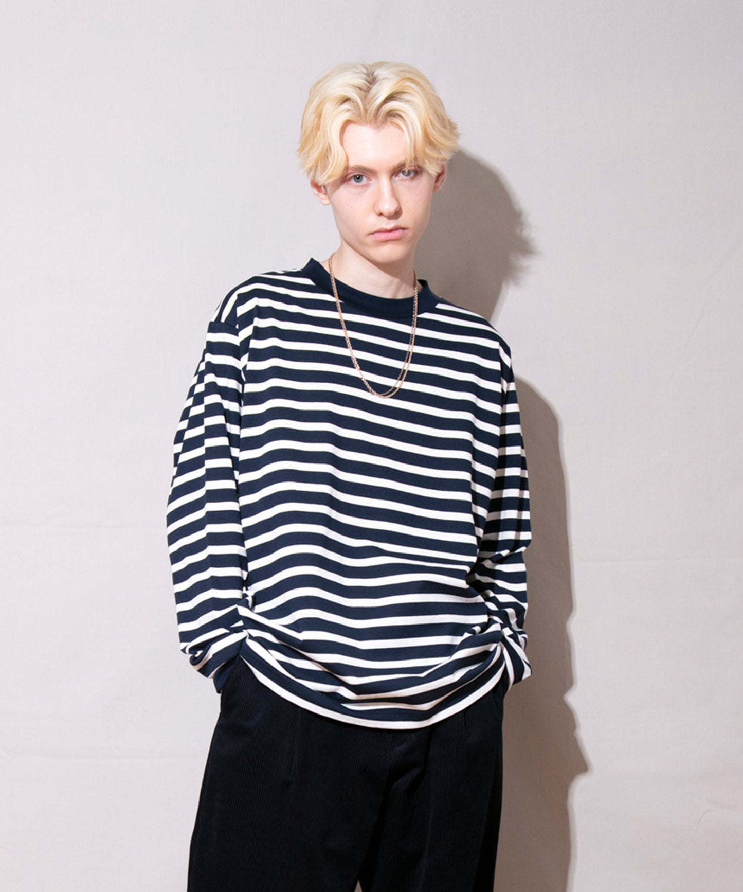 Border Long Sleeve T