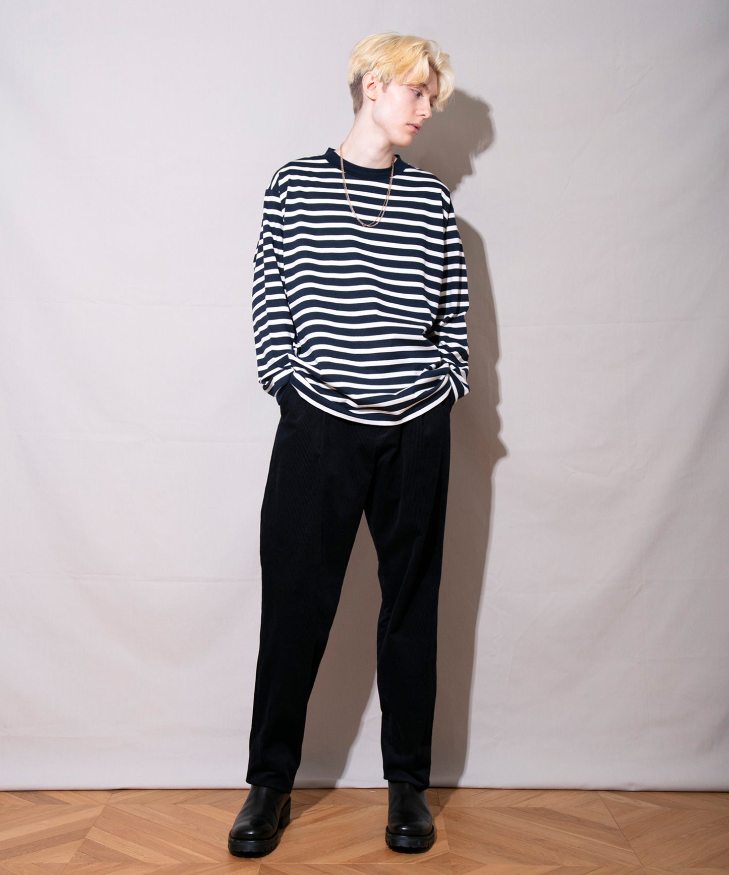 Border Long Sleeve T