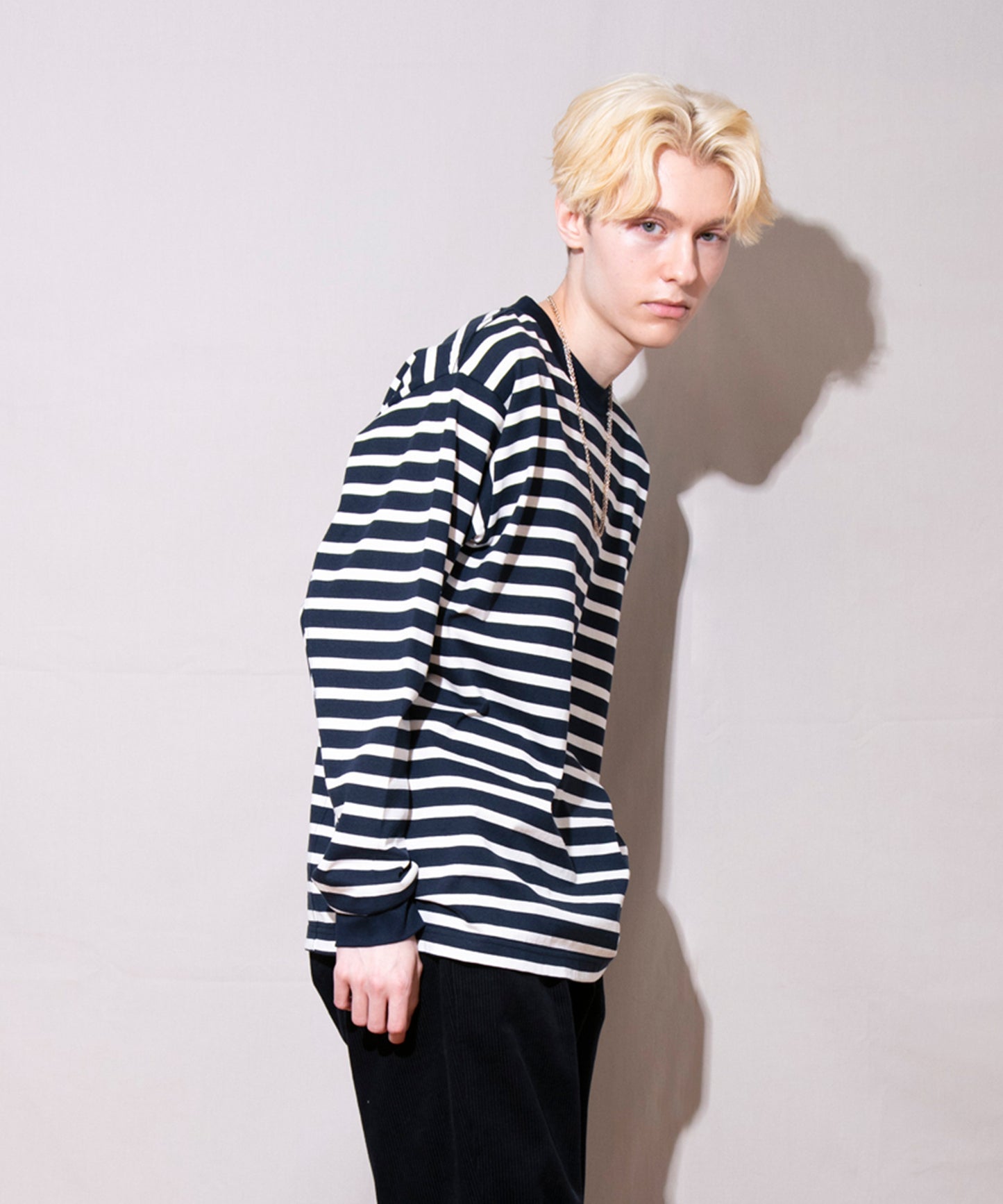 Border Long Sleeve T