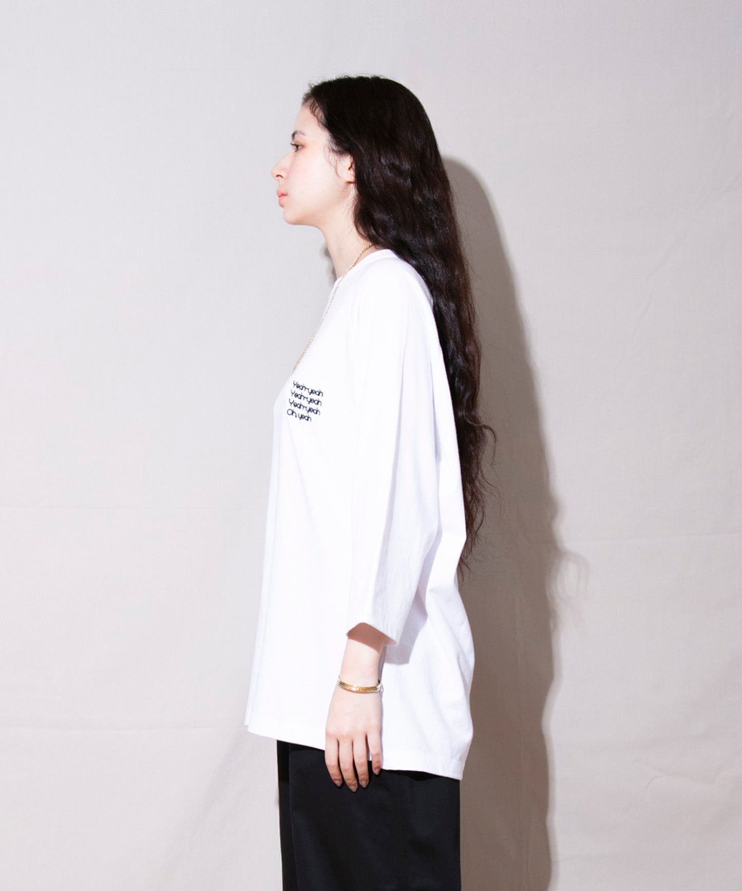 Relaxed fit raglan T