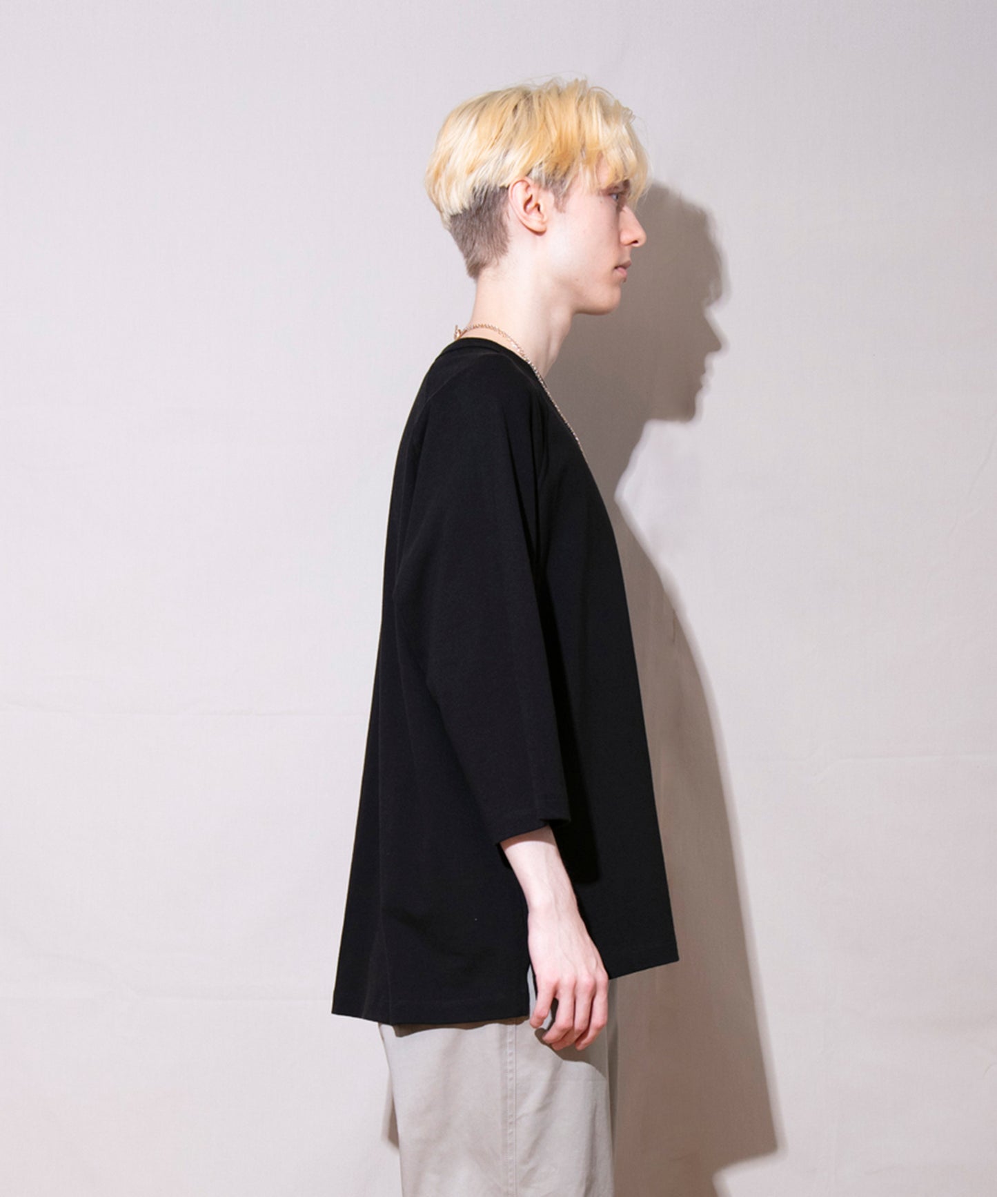 Relaxed fit raglan T