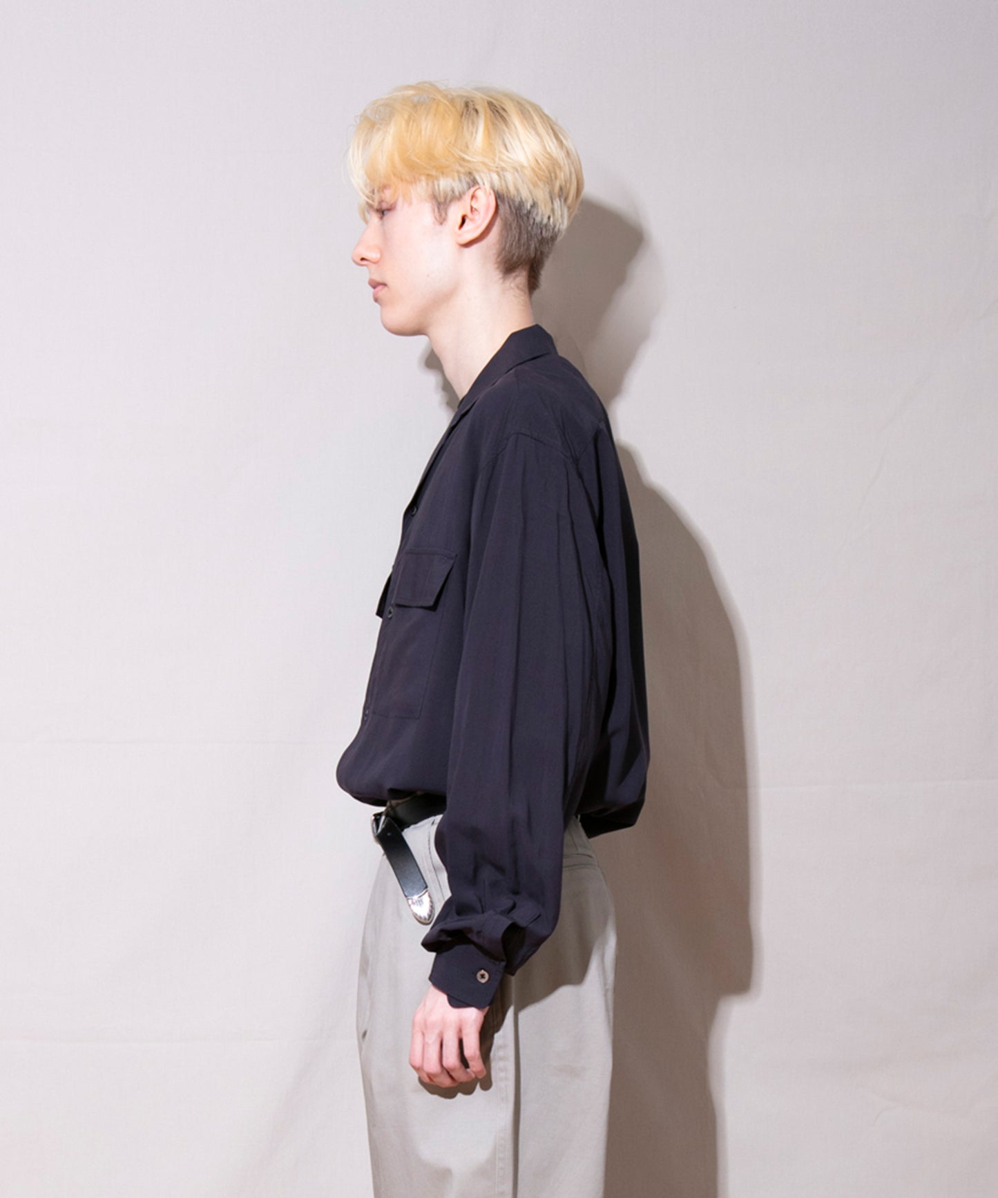 Poplin Square Hem Shirt