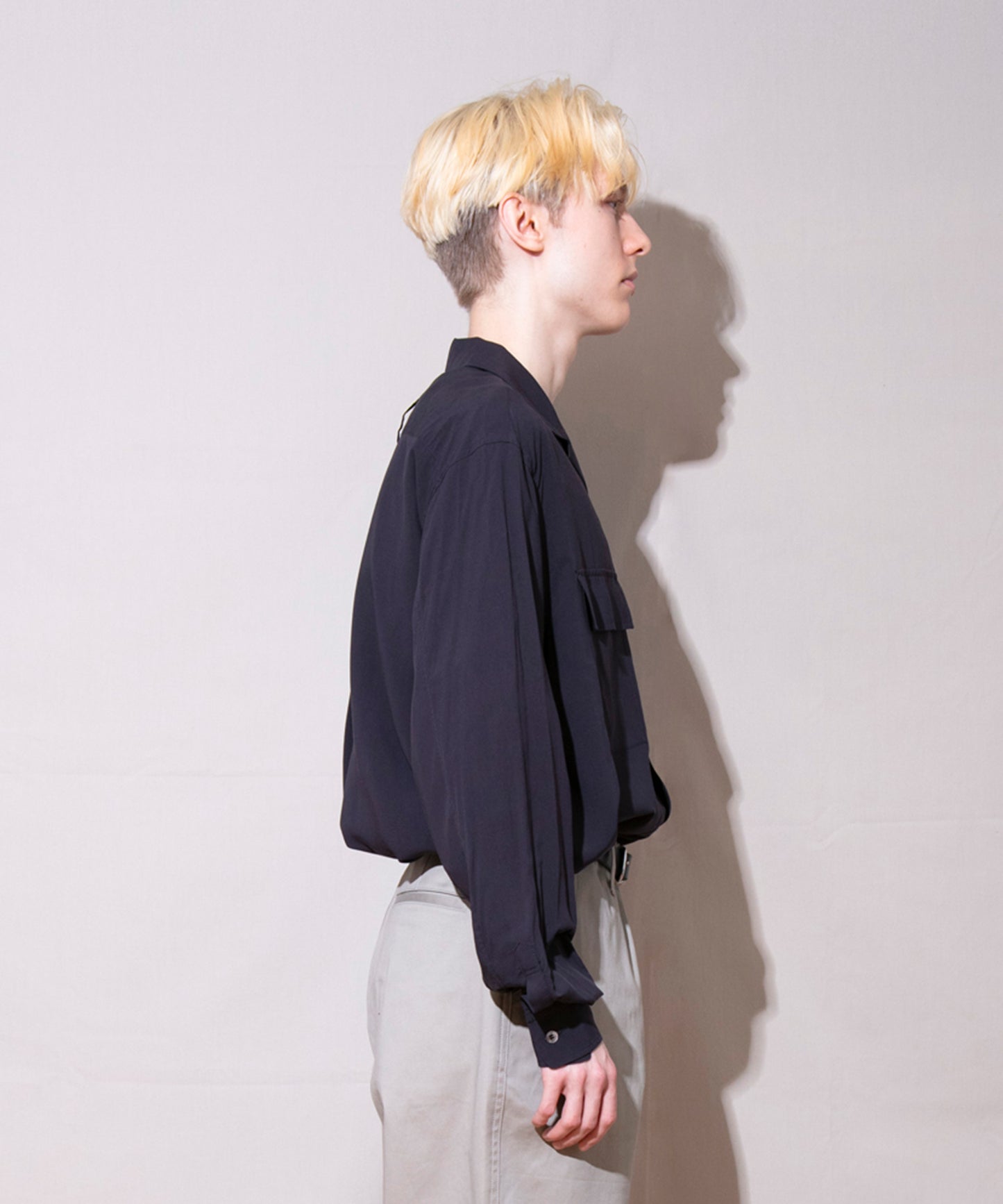 Poplin Square Hem Shirt