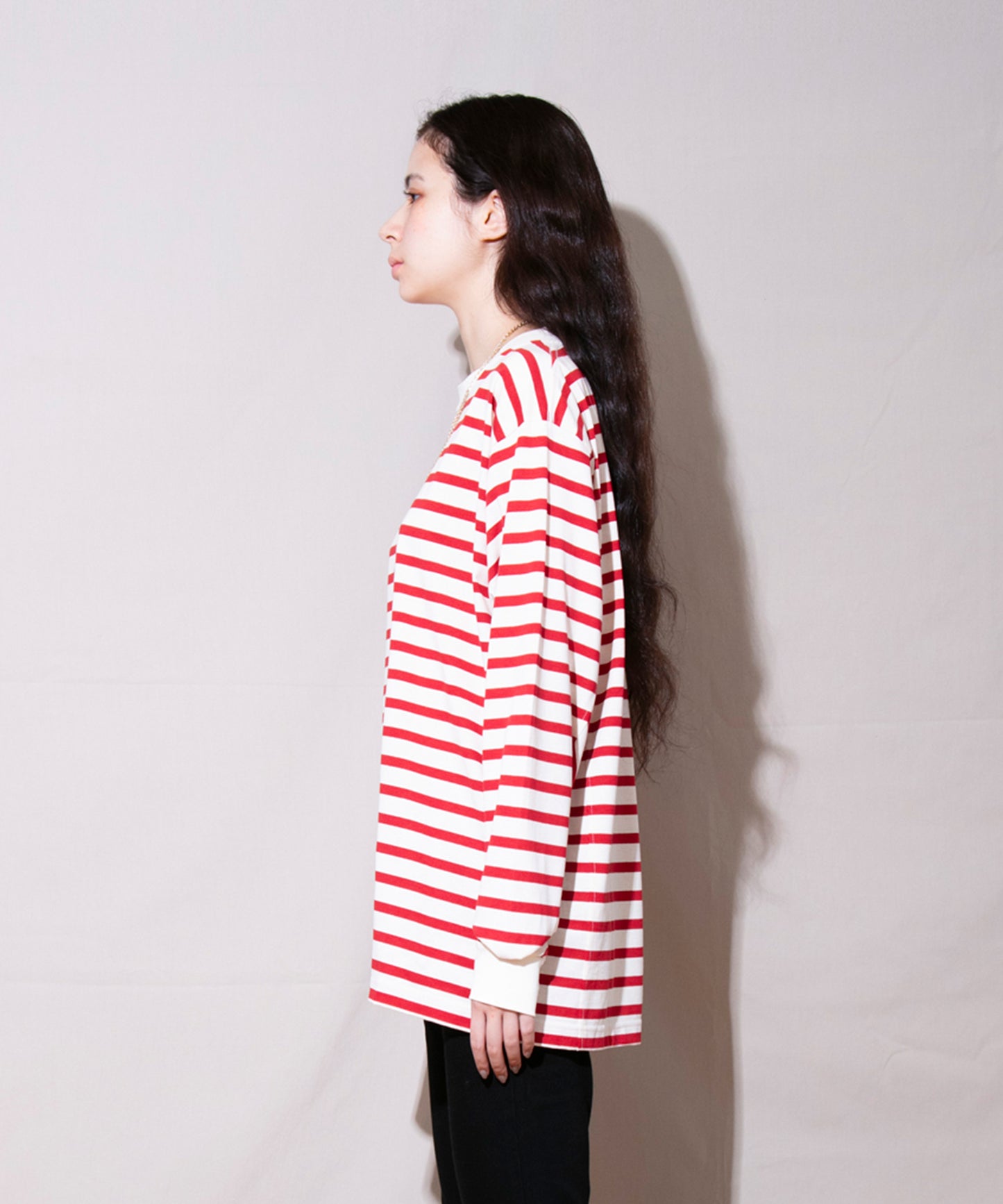 Border Long Sleeve T