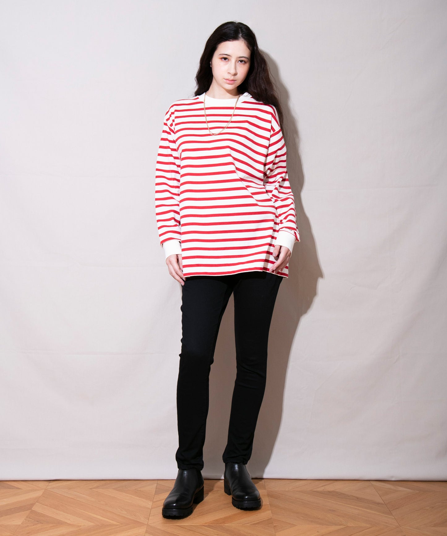 Border Long Sleeve T