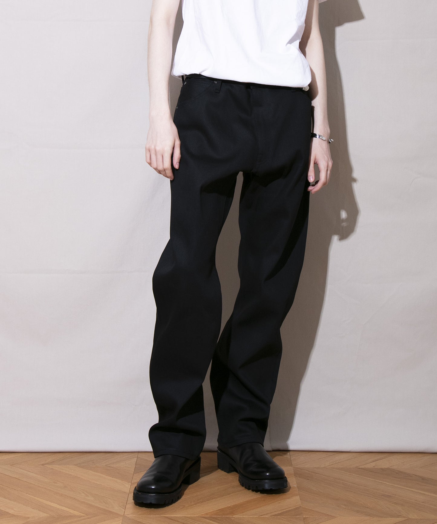 Rigid Denim Baggy ”Poul"