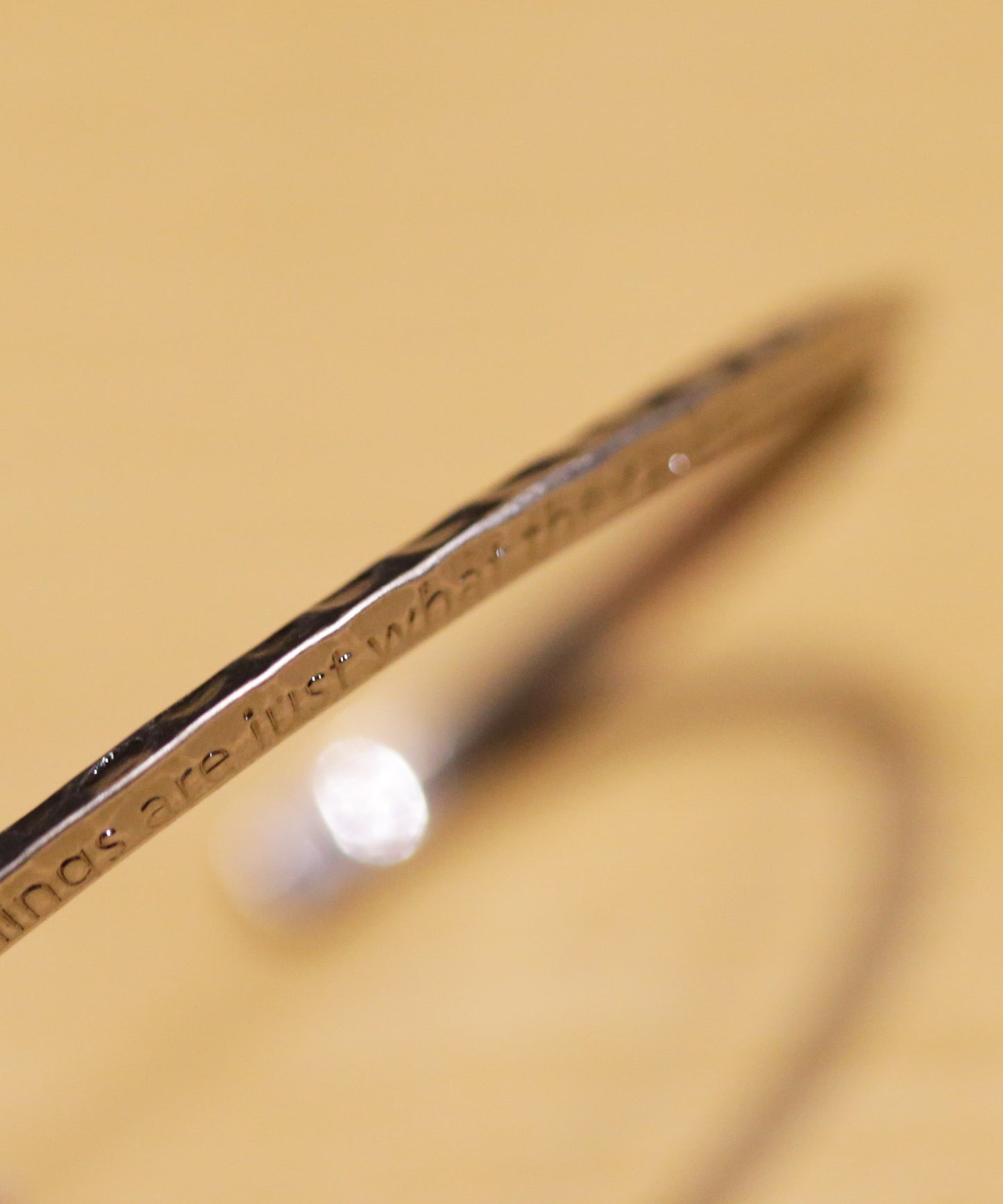 Triangle Brass Bangle