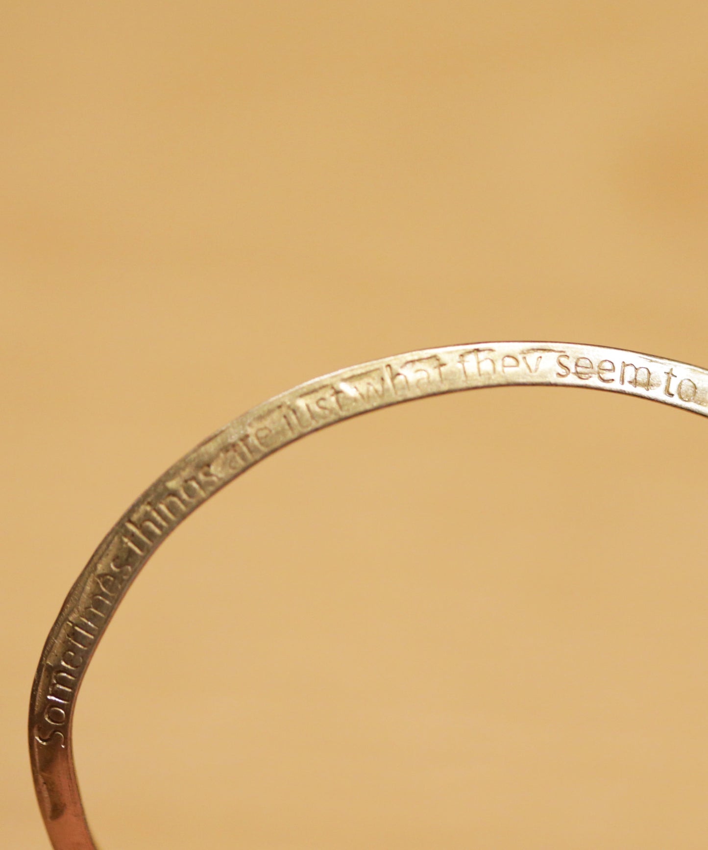Triangle Brass Bangle