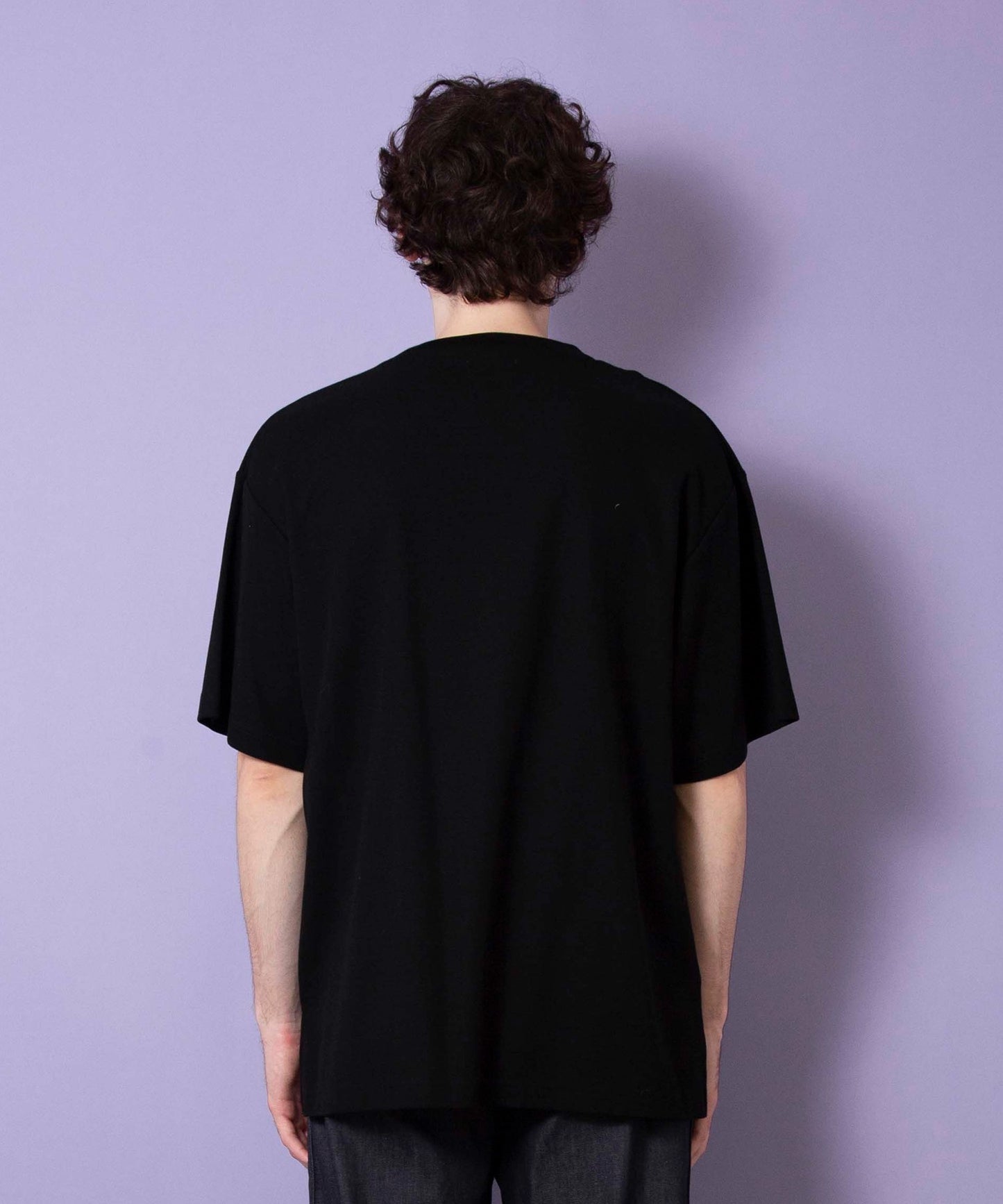 Comfort Surf Knit Panel Wide T-Shirt