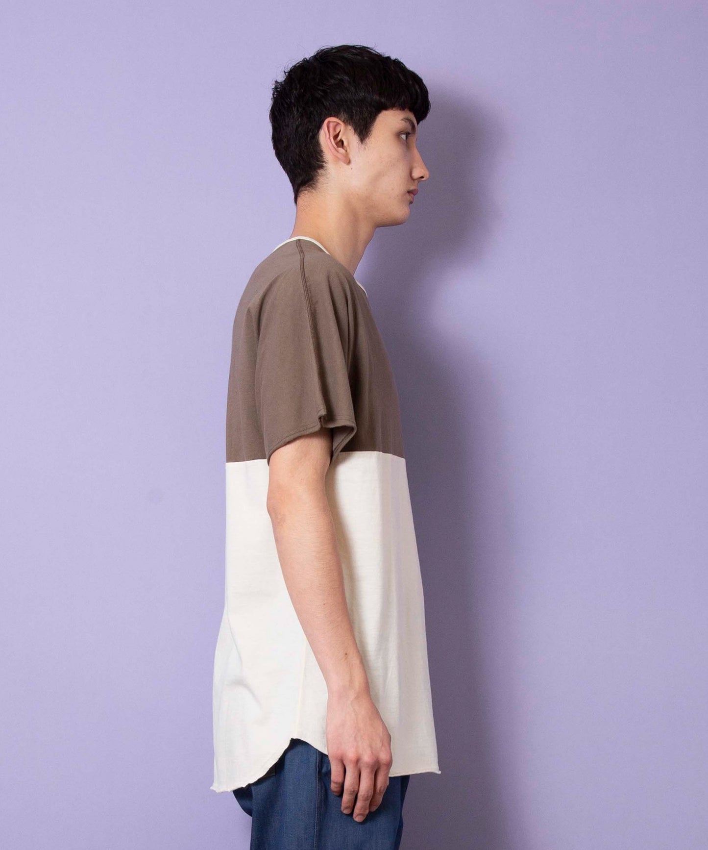 Panel trim t-shirt