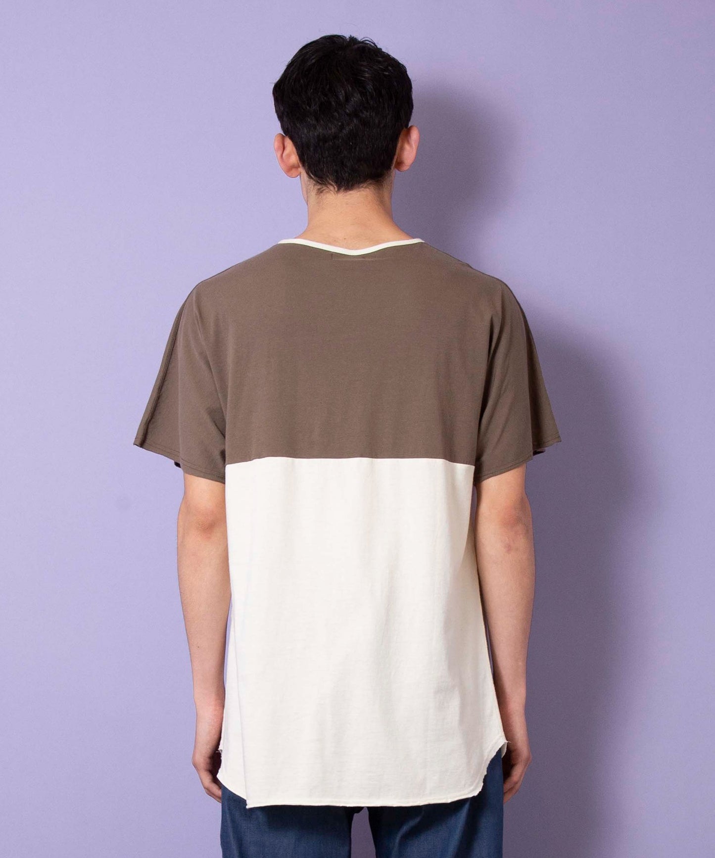 Panel trim t-shirt