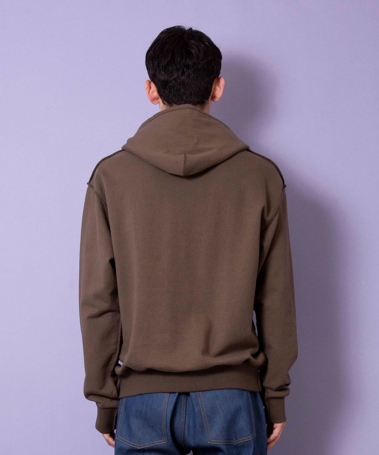 Seagull embroidered sweatshirt hoodie