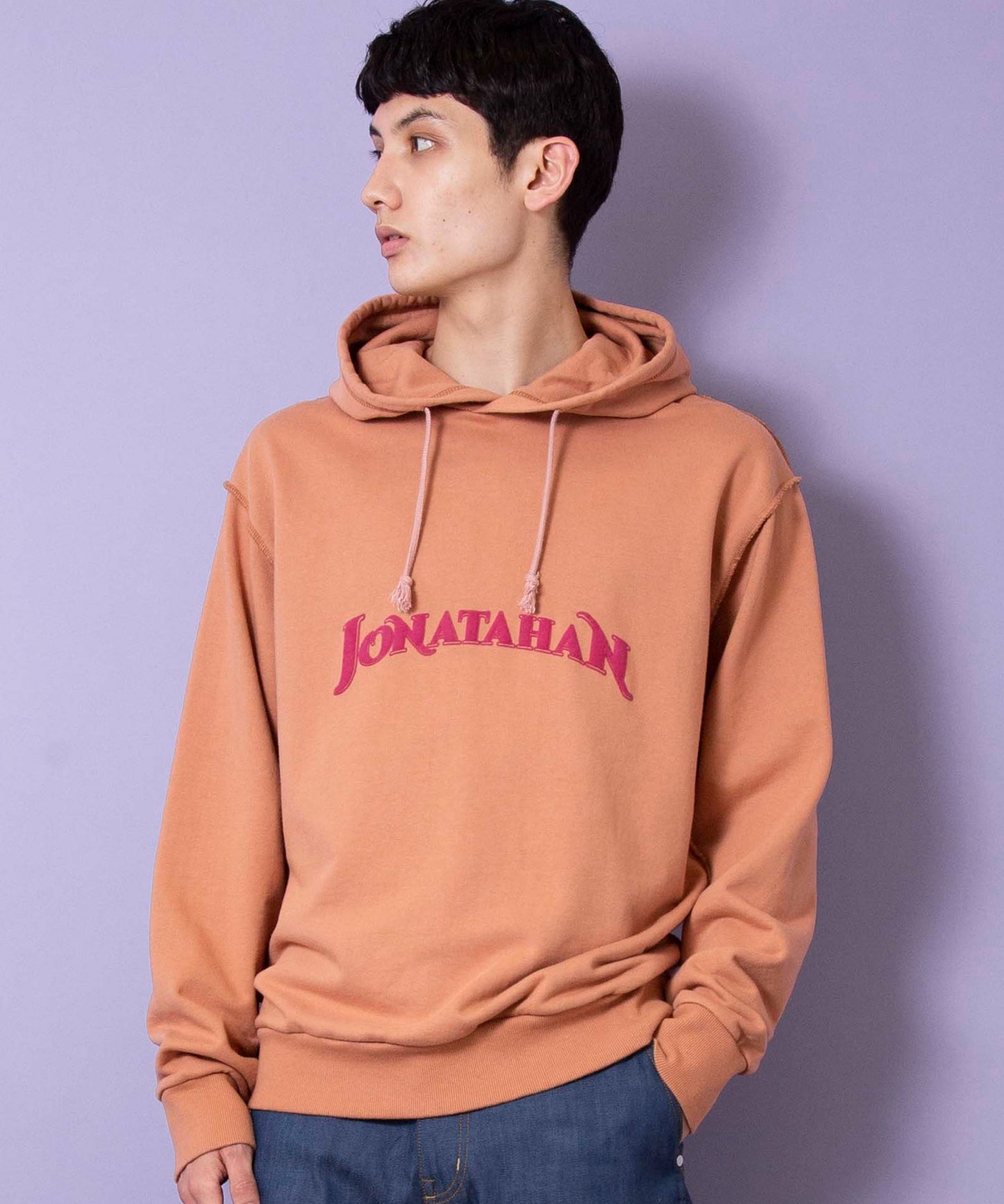 Forming print sweatshirt hoodie