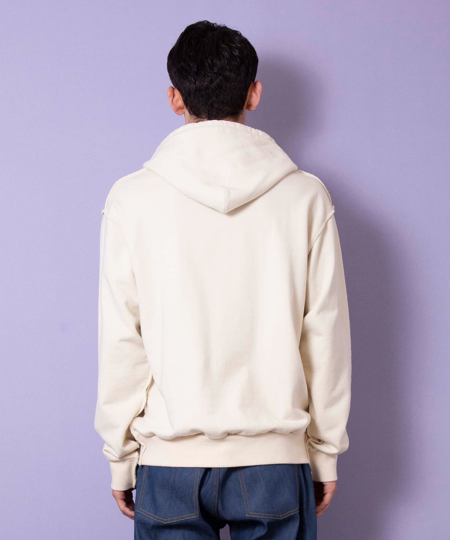 Forming print sweatshirt hoodie