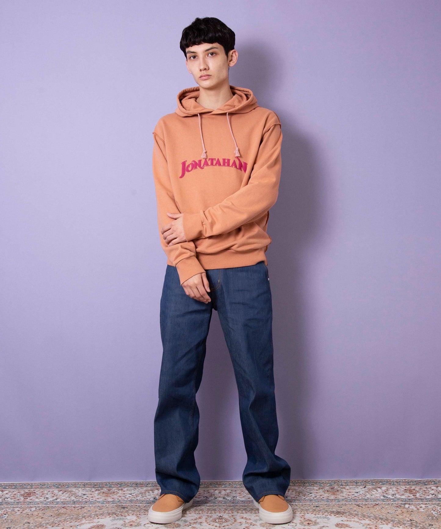 Forming print sweatshirt hoodie