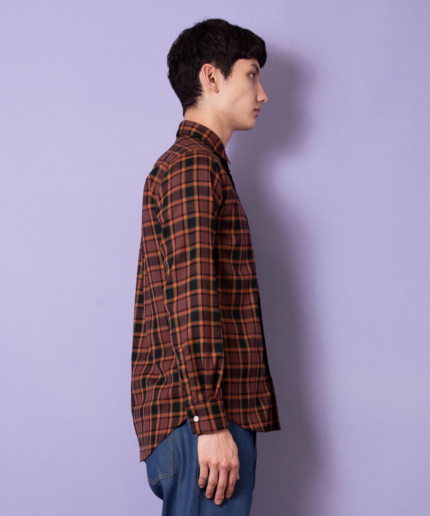 T/W Check Regular Shirt