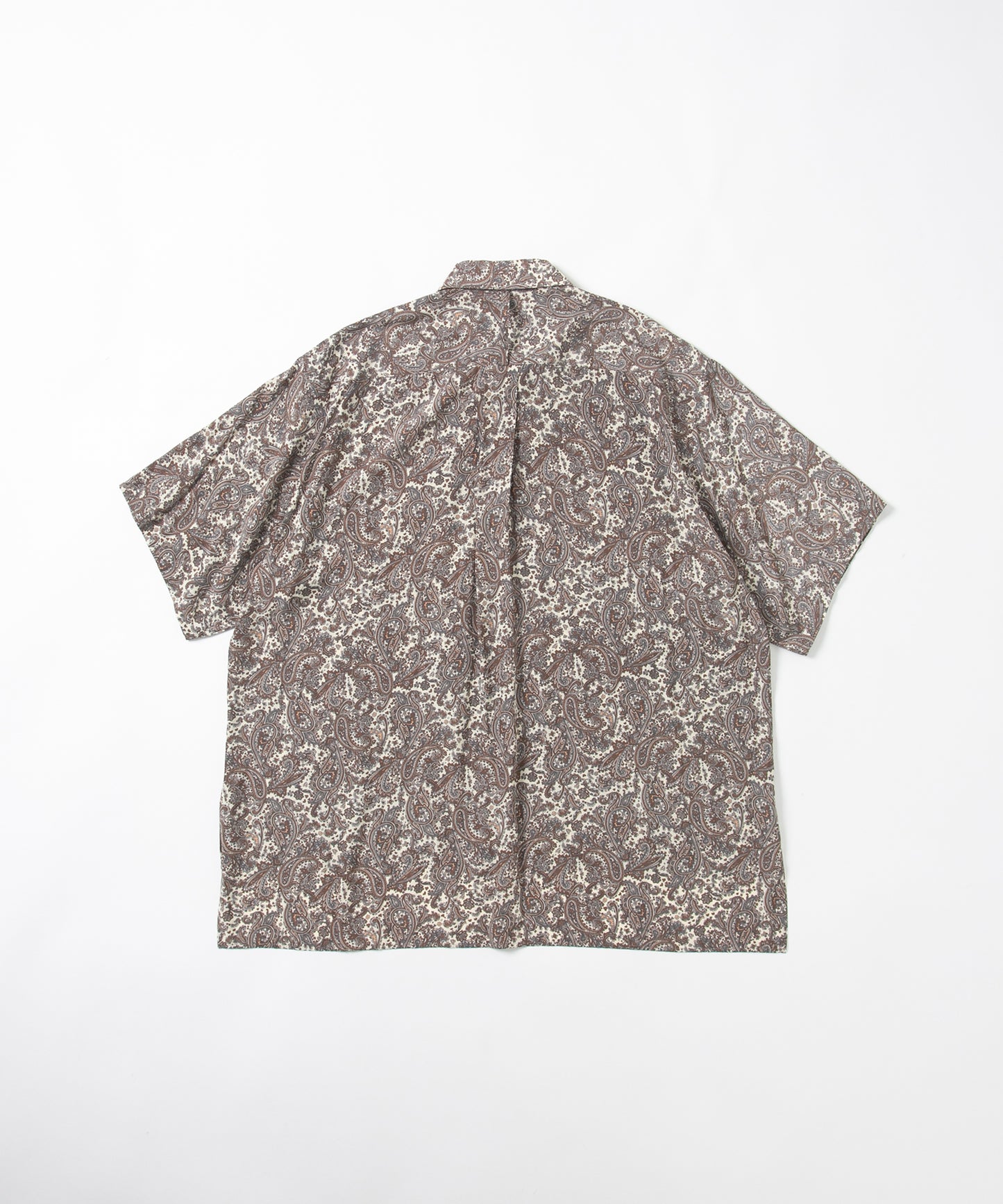 Paisley Printed Short Sleeve Shirt