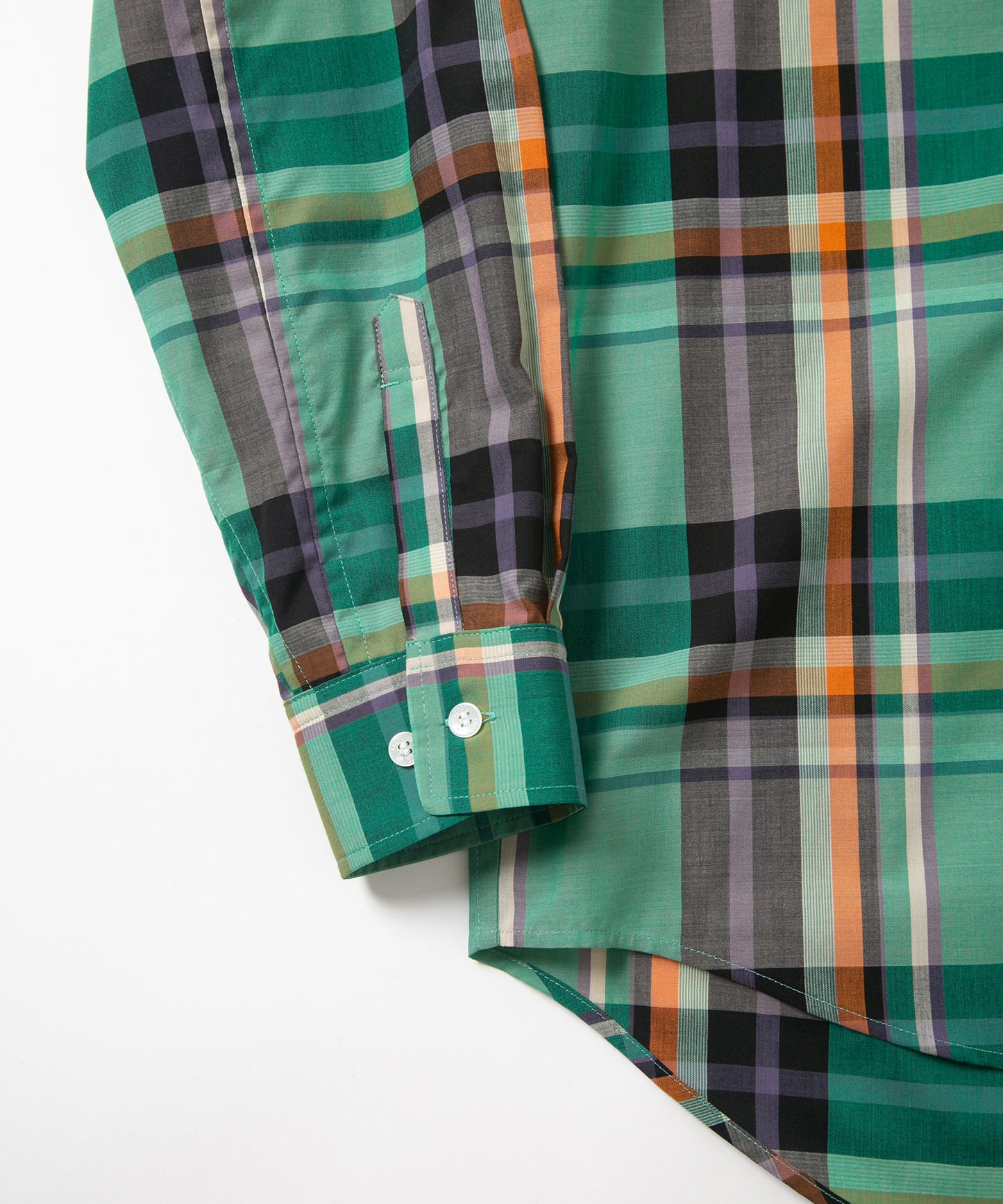 POLY/RAYON Round Hem Shirt