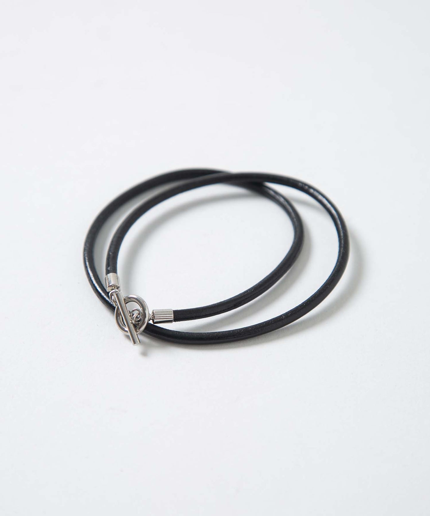 Leather Cord Double Bracelet