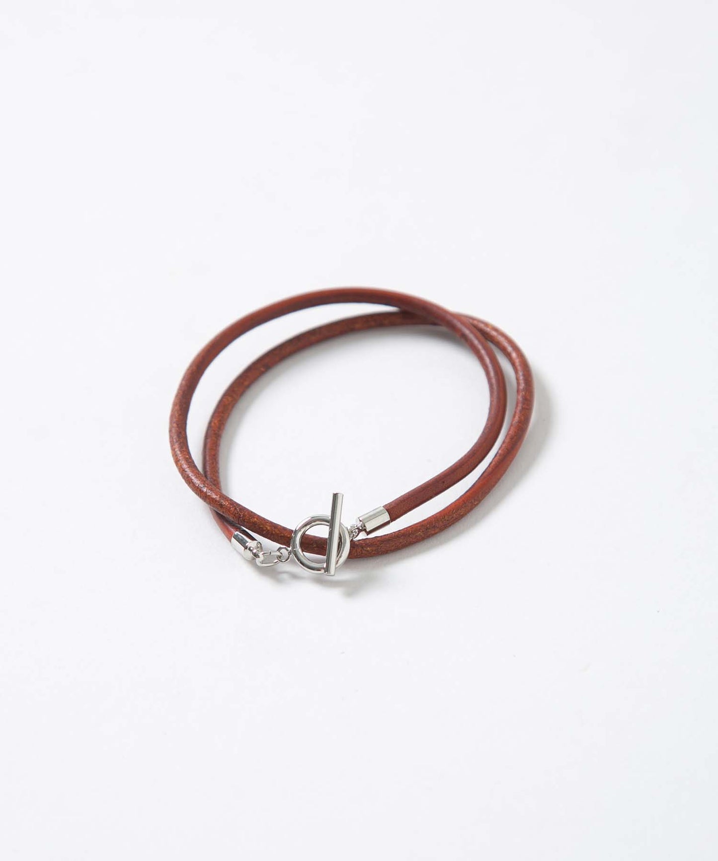 Leather Cord Double Bracelet