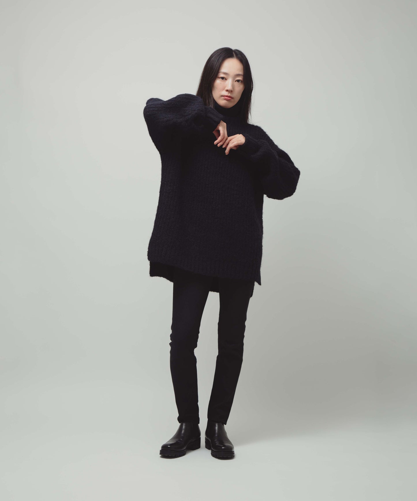 3G Seed Stitch Turtle Knit