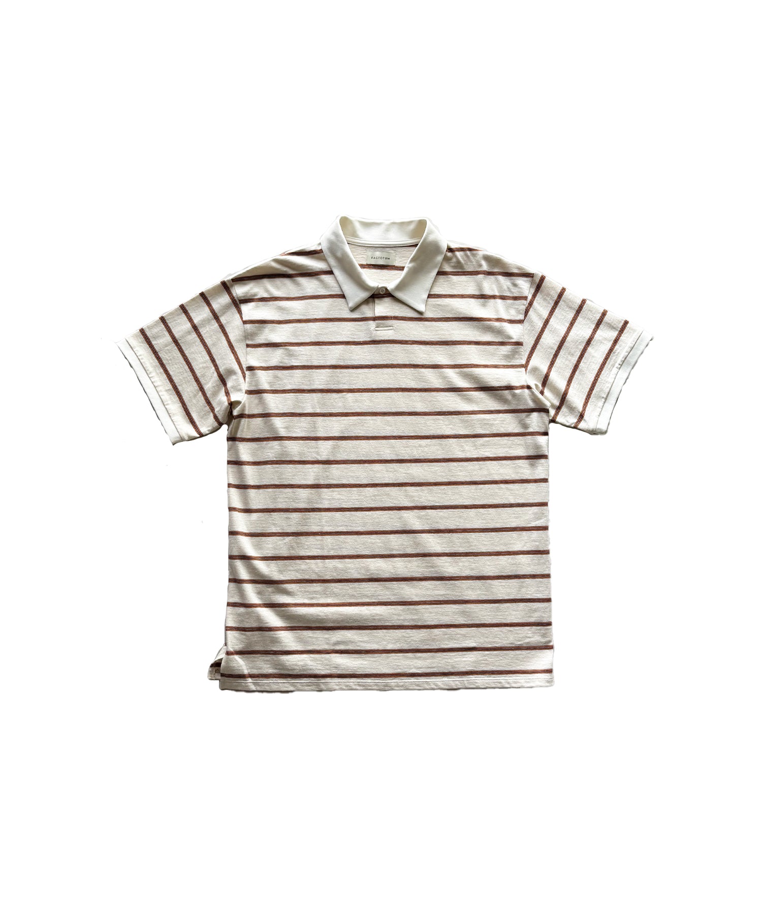 Retro Border Jersey S/S-POLO – FACTOTUM