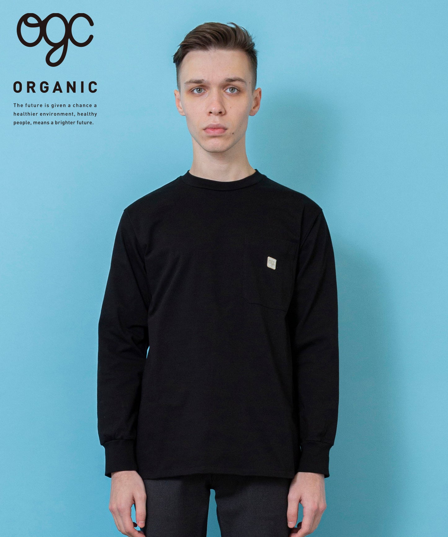 O/C twist Jersey L/S-T