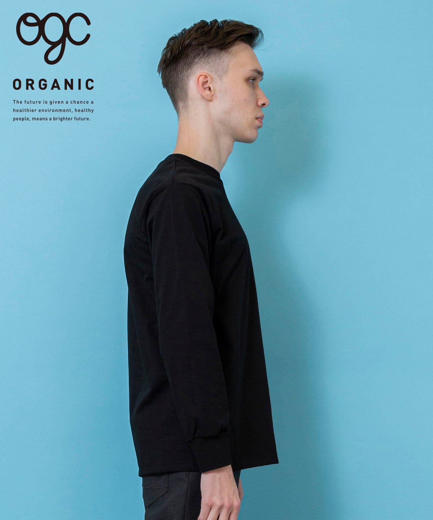 O/C twist Jersey L/S-T