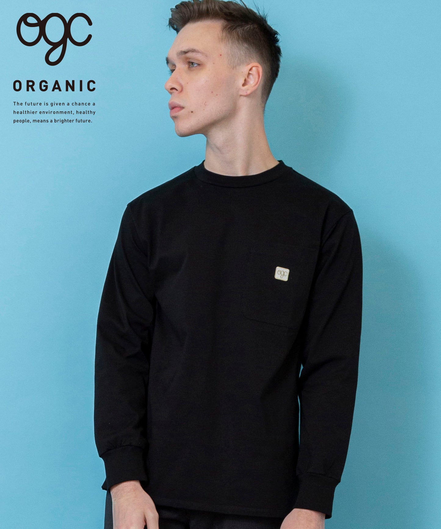O/C twist Jersey L/S-T
