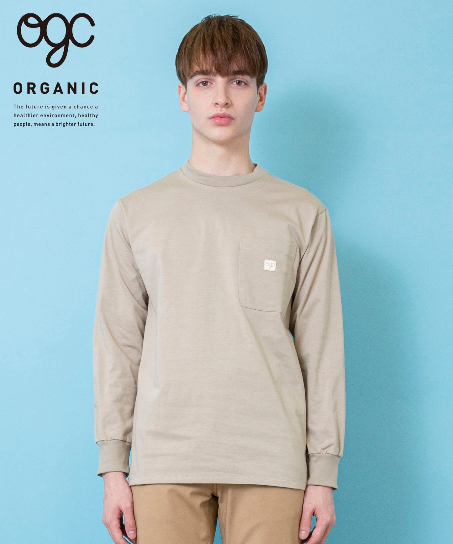 O/C twist Jersey L/S-T