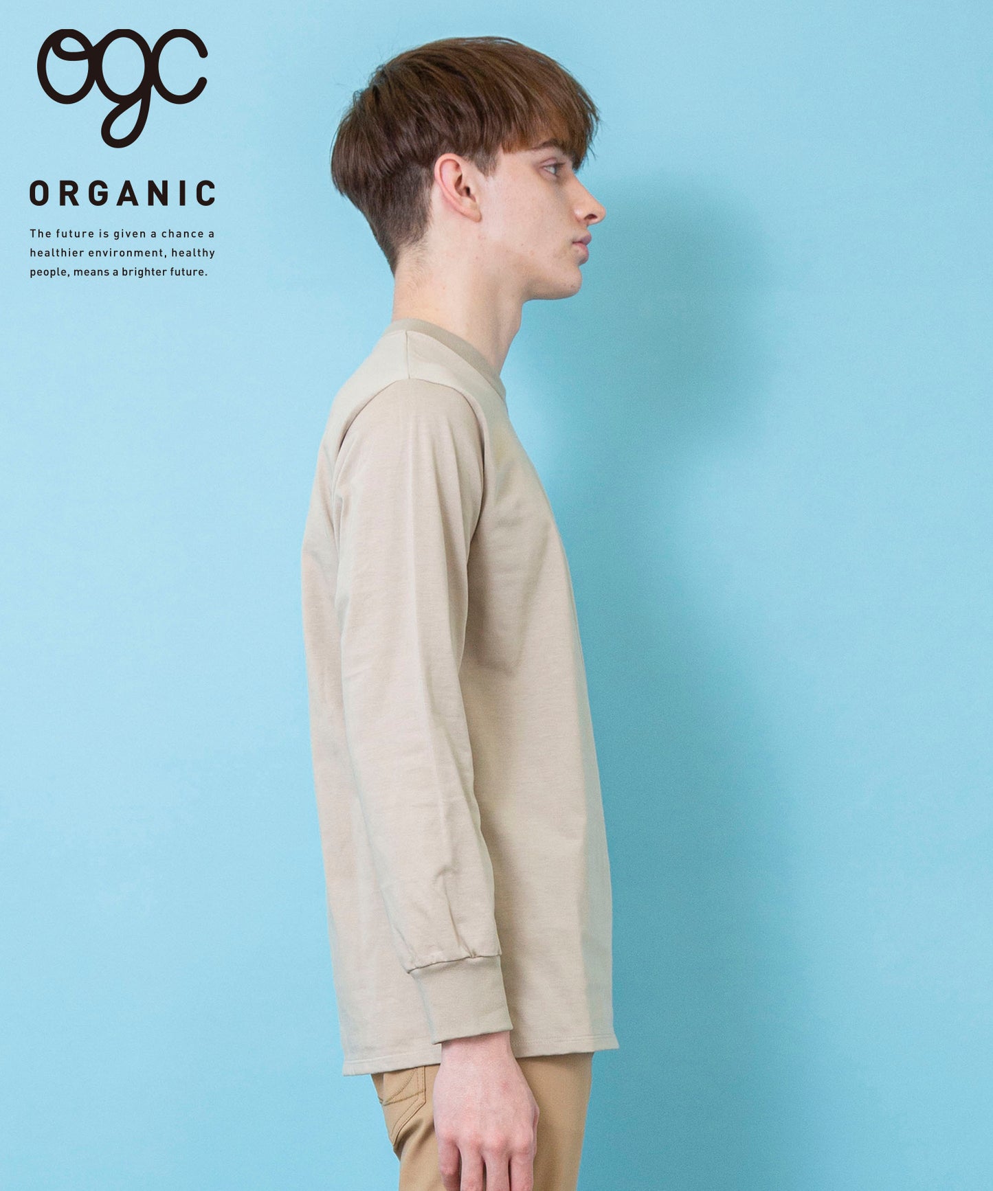 O/C twist Jersey L/S-T