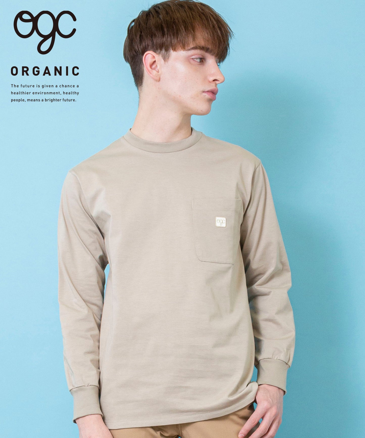 O/C twist Jersey L/S-T