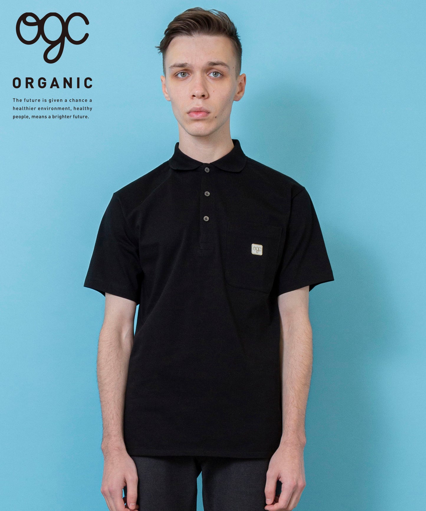O/C twist Jersey S/S -POLO