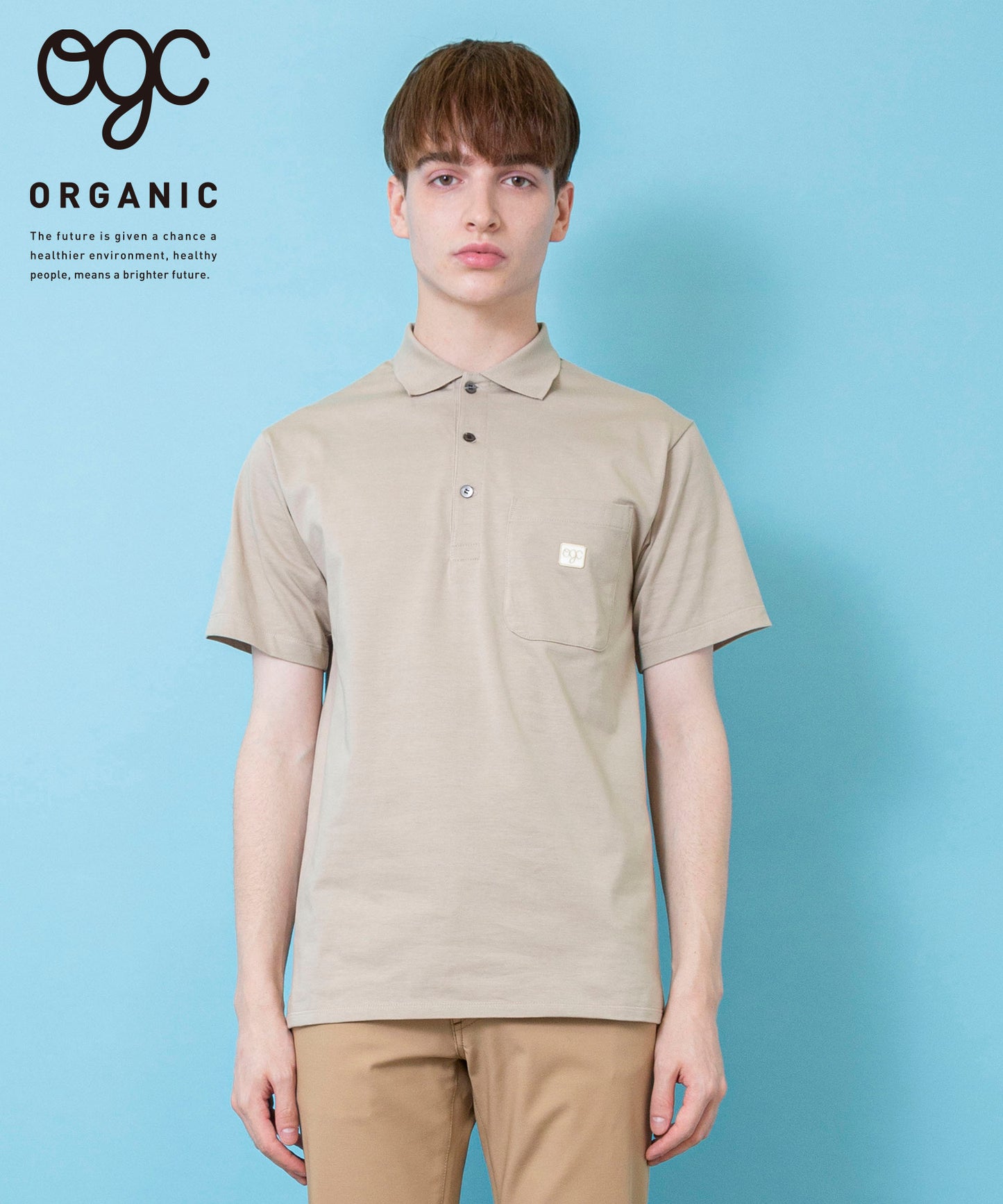 O/C twist Jersey S/S -POLO